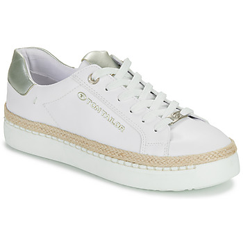 Sko Dame Lave sneakers Tom Tailor 5390320023 Hvid / Guld