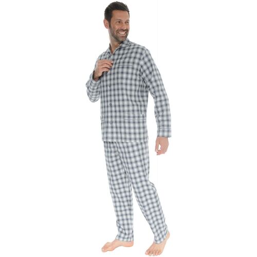 textil Herre Pyjamas / Natskjorte Pilus LEDONIS Grå