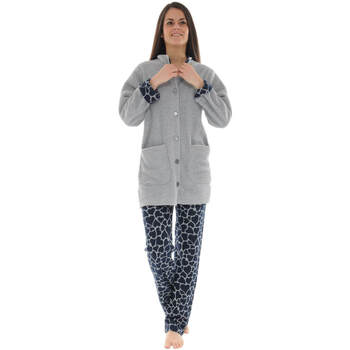 textil Dame Pyjamas / Natskjorte Christian Cane E COEURS Grå