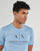 textil Herre T-shirts m. korte ærmer Armani Exchange 8NZTCJ Blå / Himmelblå