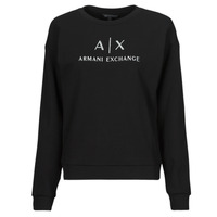 textil Dame Sweatshirts Armani Exchange 3DYMAA Sort