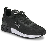 Sko Lave sneakers Emporio Armani EA7 BLK&WHT LEGACY KNIT Sort