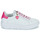 Sko Dame Lave sneakers Love Moschino FUXIA HEART+GOLD Hvid / Pink