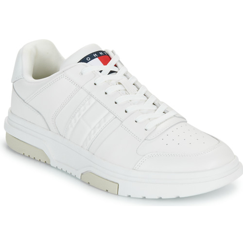 Sko Herre Lave sneakers Tommy Jeans THE BROOKLYN LEATHER Hvid