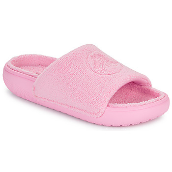 Sko Dame badesandaler Crocs Classic Towel Slide Pink