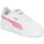 Sko Pige Lave sneakers Puma CARINA STREET JR Hvid / Pink
