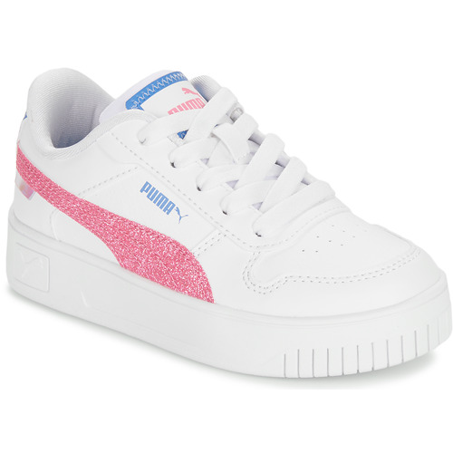 Sko Pige Lave sneakers Puma CARINA STREET PS Hvid / Pink