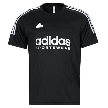 textil Herre T-shirts m. korte ærmer Adidas Sportswear M TIRO TEE Q1 Sort / Hvid
