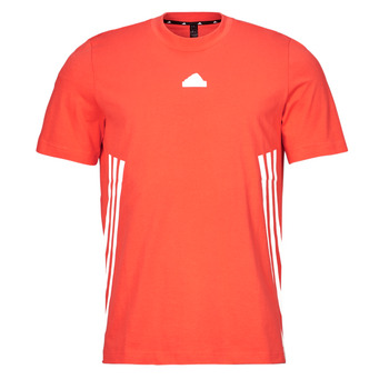 textil Herre T-shirts m. korte ærmer Adidas Sportswear M FI 3S REG T Orange / Hvid
