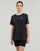 textil Dame T-shirts m. korte ærmer Adidas Sportswear W 3S BF T Sort / Hvid