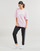 textil Dame T-shirts m. korte ærmer Adidas Sportswear W BL BF TEE Pink / Hvid