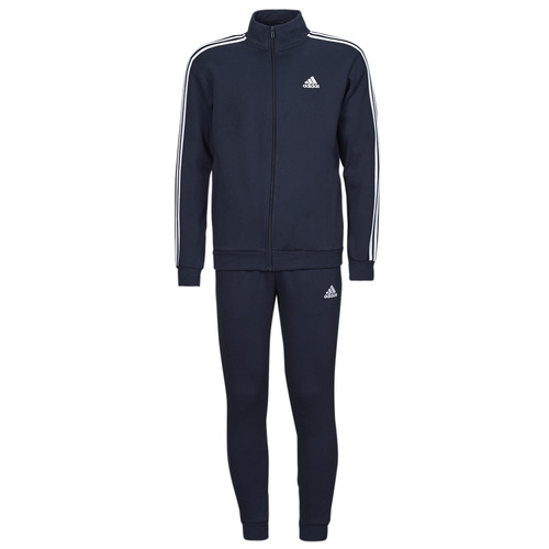 textil Herre Træningsdragter Adidas Sportswear M 3S FL TT TS Marineblå / Hvid