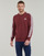 textil Herre Sweatshirts Adidas Sportswear M 3S FT SWT Bordeaux / Hvid