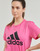 textil Dame T-shirts m. korte ærmer Adidas Sportswear W BL T Pink / Sort