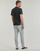 textil Herre T-shirts m. korte ærmer Adidas Sportswear M FI 3S REG T Sort / Hvid