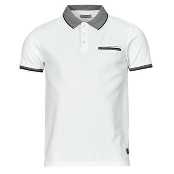 textil Herre Polo-t-shirts m. korte ærmer Yurban NEW-POLO-WHITE Hvid