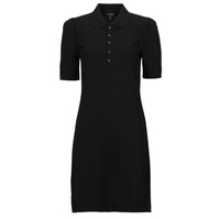 textil Dame Korte kjoler Lauren Ralph Lauren CHACE-ELBOW SLEEVE-CASUAL DRESS Sort