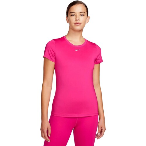 textil Dame T-shirts m. korte ærmer Nike CAMISETA MUJER  DRI-FIT ONE DD0626 Pink