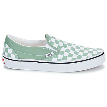 Vans Classic Slip-On COLOR THEORY CHECKERBOARD ICEBERG GREEN Grøn