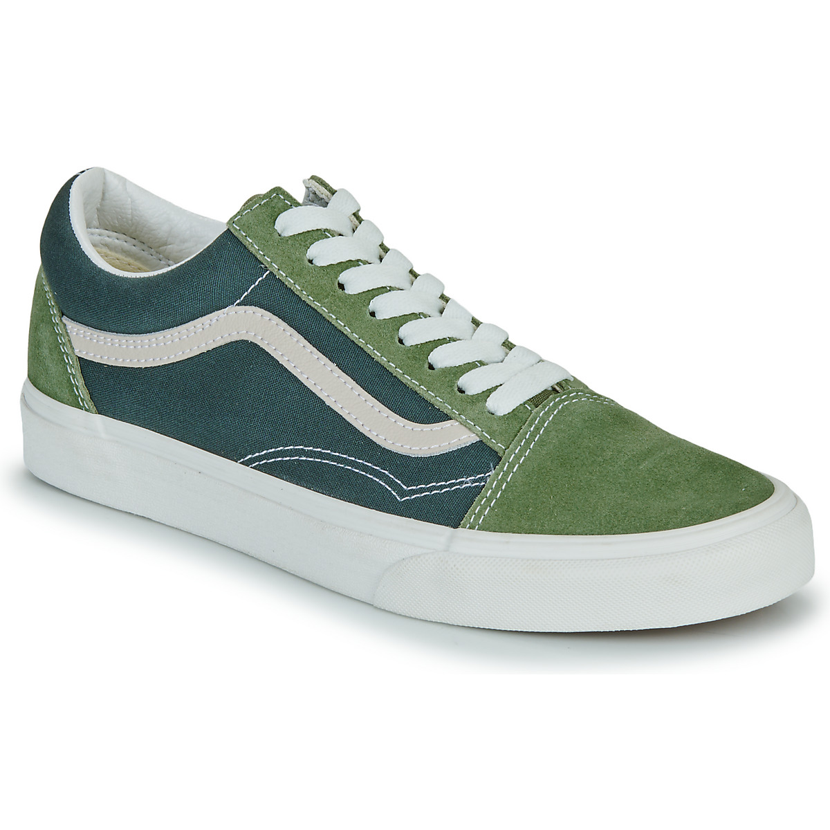 Sko Lave sneakers Vans Old Skool TRI-TONE GREEN Grøn