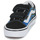Sko Børn Lave sneakers Vans Old Skool V PIXEL FLAME BLACK/BLUE Sort / Blå