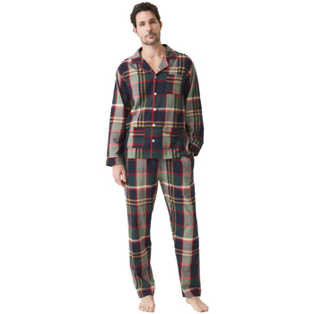 textil Herre Pyjamas / Natskjorte J&j Brothers JJBDP5900 Flerfarvet