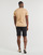 textil Herre T-shirts m. korte ærmer Polo Ralph Lauren T-SHIRT AJUSTE COL ROND EN PIMA COTON Beige
