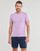 textil Herre T-shirts m. korte ærmer Polo Ralph Lauren T-SHIRT AJUSTE EN COTON Violet