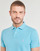 textil Herre Polo-t-shirts m. korte ærmer Polo Ralph Lauren POLO COUPE DROITE EN COTON BASIC MESH Blå