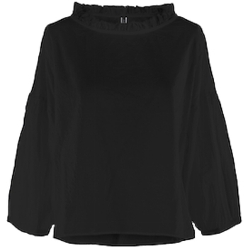 textil Dame Toppe / Bluser Wendy Trendy Top 221153 - Black Sort