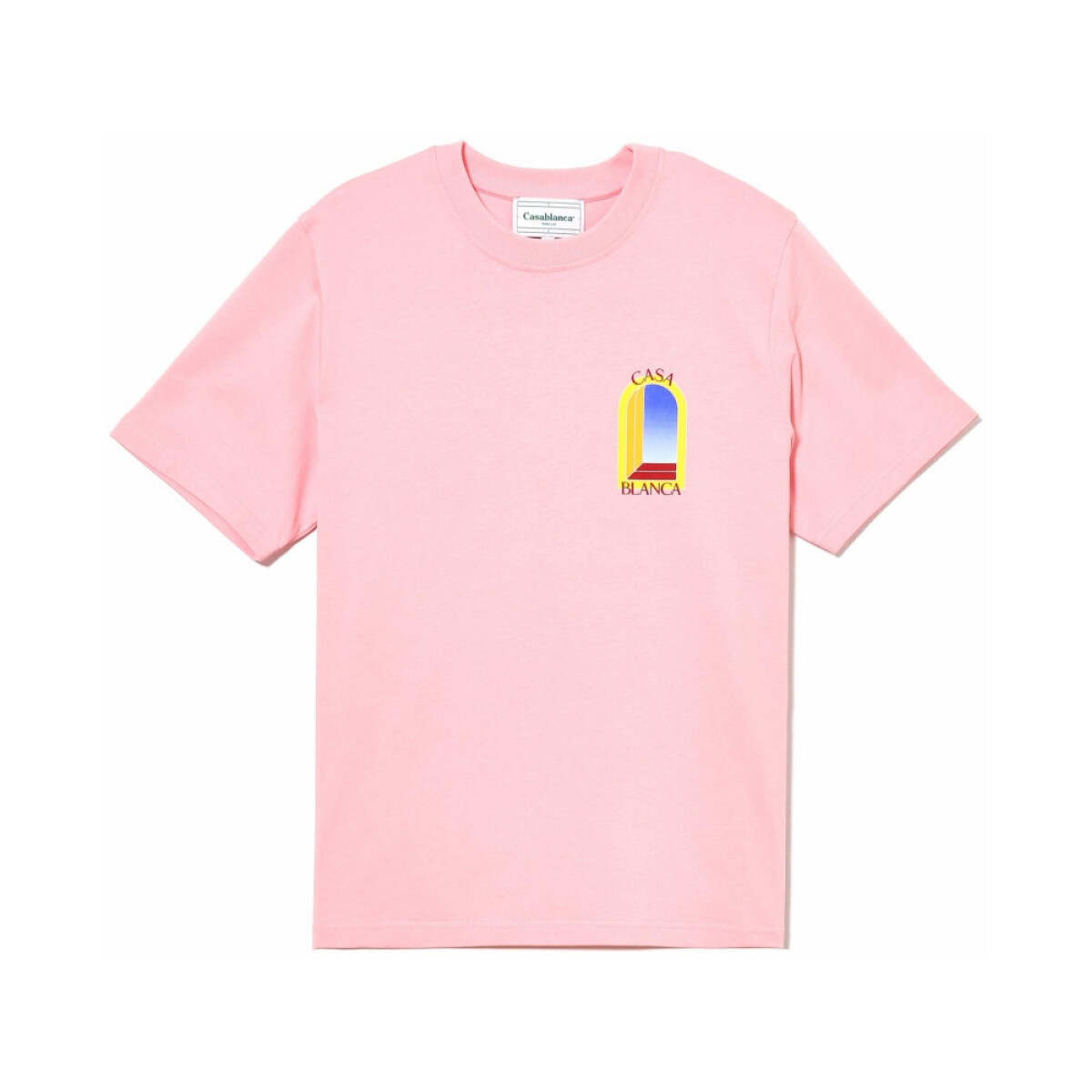 textil Herre T-shirts m. korte ærmer Casablanca MS23-JTS-001-19 Pink