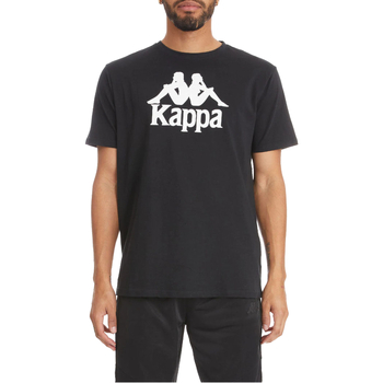 textil Herre T-shirts m. korte ærmer Kappa Authentic Estessi T-shirt Sort