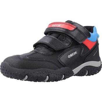 Sko Dreng Lave sneakers Geox JR BALTIC BOY B ABX Sort