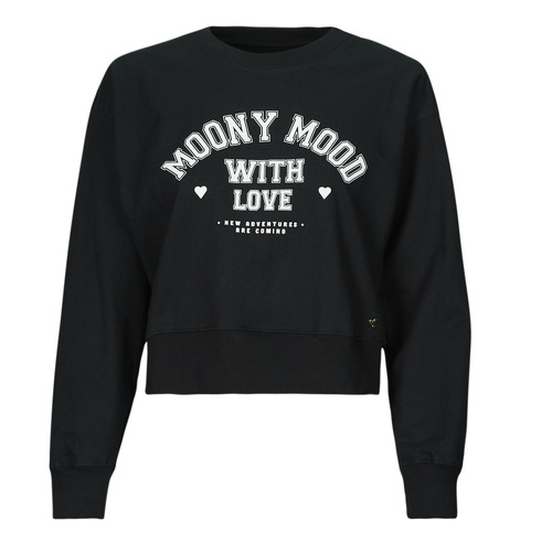 textil Dame Sweatshirts Moony Mood LAURA Sort