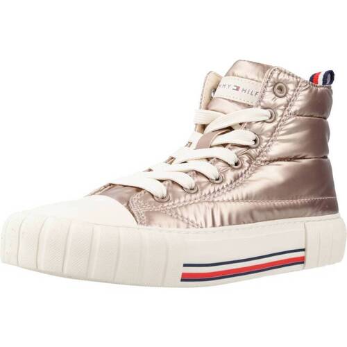 Sko Pige Lave sneakers Tommy Hilfiger HIGH TOP LACE-UP SNEAKER Pink