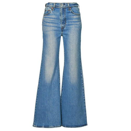 textil Dame Lige jeans Levi's RIBCAGE BELLS Blå