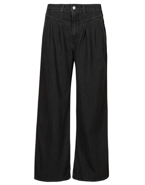 textil Dame Jeans med vide ben Levi's FEATHERWEIGHT BAGGY Lightweight Sort