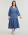 textil Dame Lange kjoler Levi's CECILE MIDI DRESS Blå