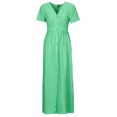 textil Dame Lange kjoler Vero Moda VMNATALI Grøn