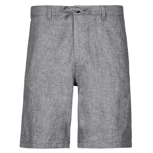 textil Herre Shorts Selected SLHREGULAR-BRODY LINEN SHORTS Marineblå