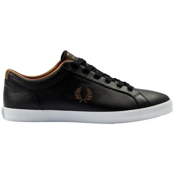 Sko Dame Lave sneakers Fred Perry BASELINE LEATHER B4330 Sort
