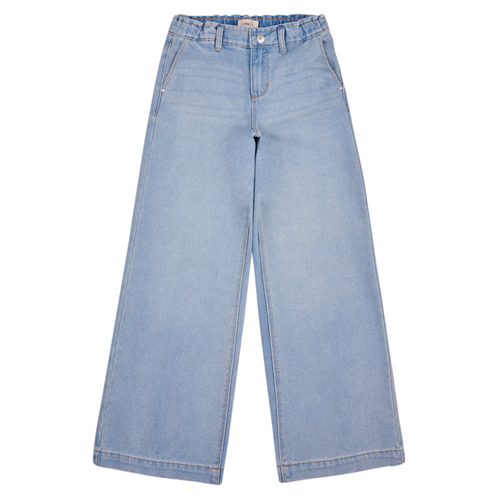 textil Pige Jeans med vide ben Only KOGCOMET WIDE  DNM LB NOOS Blå