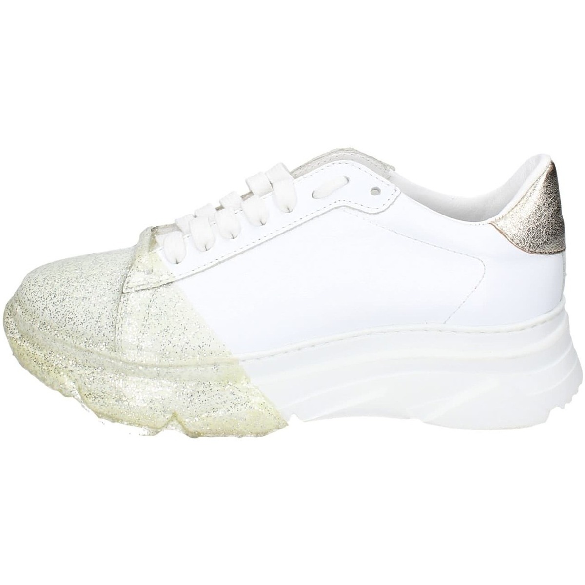Sko Dame Sneakers Stokton EY150 Hvid