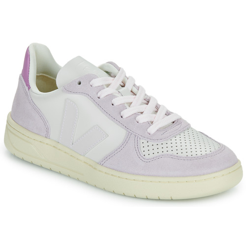 Sko Dame Lave sneakers Veja V-10 Hvid / Violet