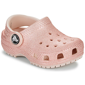 Sko Pige Træsko Crocs Classic Glitter Clog T Pink / Glitter