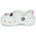 Sko Børn Træsko Crocs Classic IAM Cat Clog T Hvid / Pink