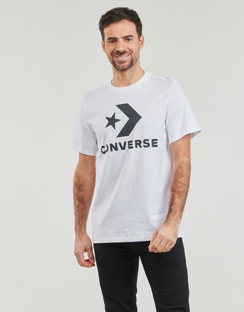 Converse STAR CHEVRON TEE WHITE Hvid