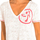 textil Dame T-shirts & poloer Zumba Z1T00434-BLANCO Hvid