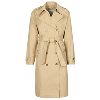 textil Dame Trenchcoats Pepe jeans STAR Beige
