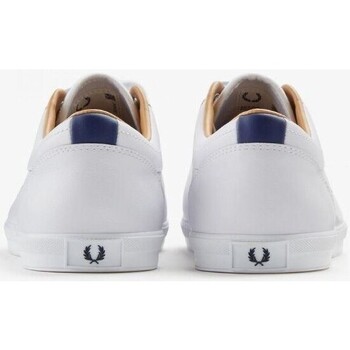 Fred Perry B4330 BASELINE Hvid